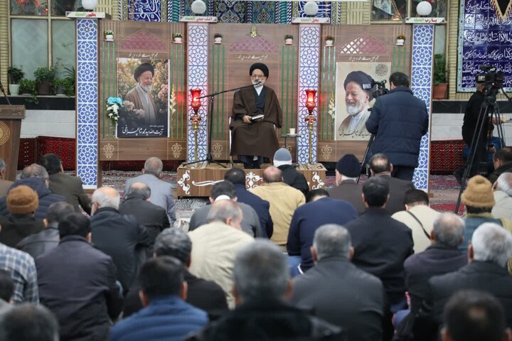 تصاویر/ مراسم بزرگداشت رحلت آیت‌الله شاهچراغی(ره) در مهدی‌شهر