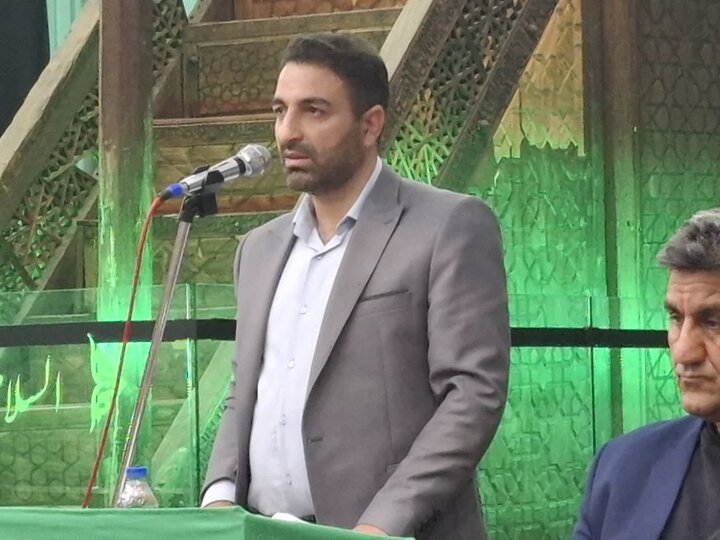 تصاویر/ رو نمایی الواح ثبتی آئین های عزاداری محرم، هیئت سقایی علی اکبر بیدگل