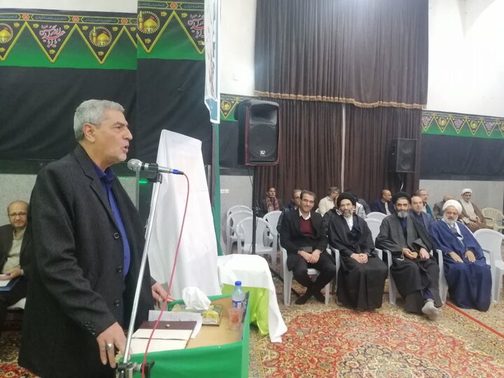 تصاویر/ رو نمایی الواح ثبتی آئین های عزاداری محرم، هیئت سقایی علی اکبر بیدگل