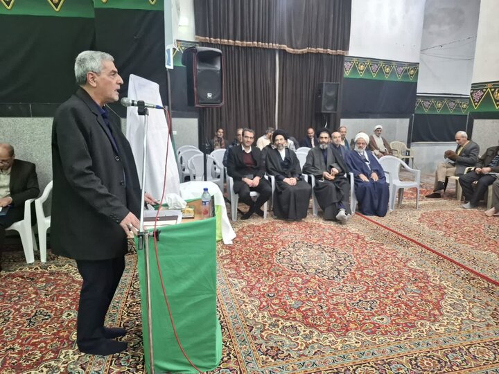 تصاویر/ رو نمایی الواح ثبتی آئین های عزاداری محرم، هیئت سقایی علی اکبر بیدگل