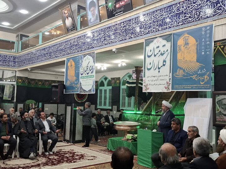 تصاویر/ رو نمایی الواح ثبتی آئین های عزاداری محرم، هیئت سقایی علی اکبر بیدگل