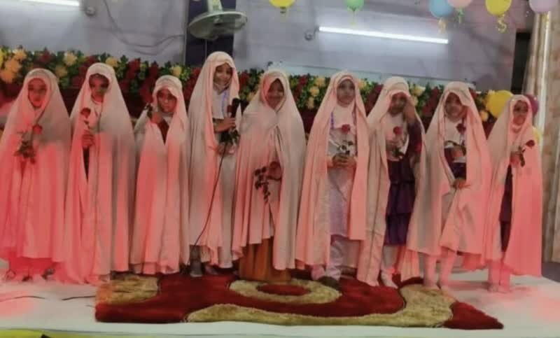 Taklif Ceremony for Girls Held at Al-Zahra University in Lucknow, India