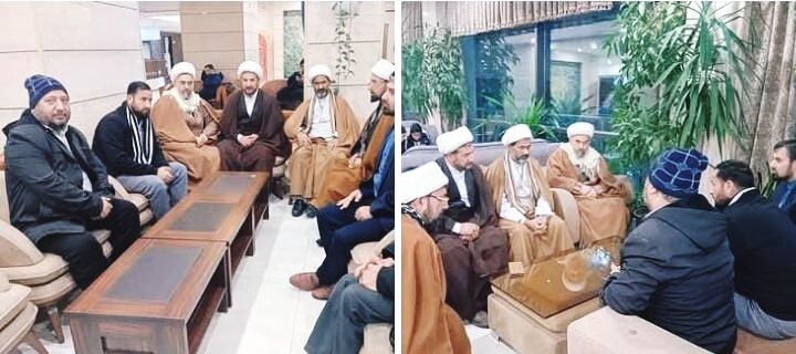 جامعہ روحانیت مشہد کے وفد کی مرکزی صدر سے ملاقات؛ والد محترم کی وفات پر اظہارِ تعزیت