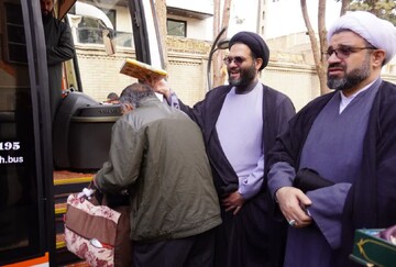 تصاویر/ اعزام ۱۳ کاروان زائران عتبات عالیات از سوی اداره کل اوقاف قزوین