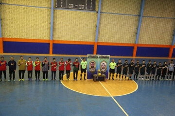 تصاویر/ فینال فوتسال جشنواره فرهنگی ورزشی مدارس علمیه خوزستان