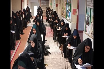 برگزاری رقابت علمی میان بانوان طلبه مشگین‌شهر