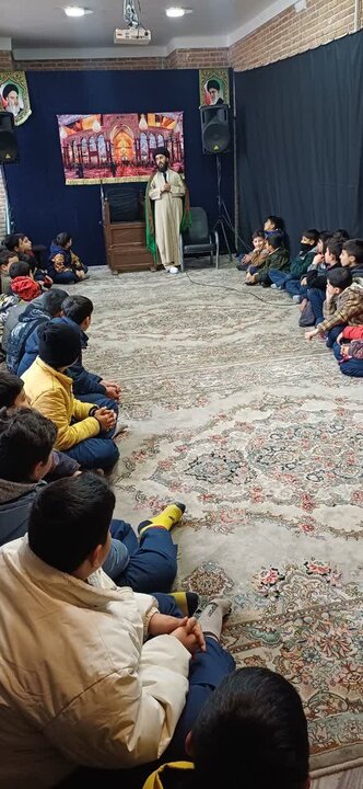 تصاویر /قدم در فضای معنوی مدرسه علمیه صالحیه  با حضور دانش آموزان