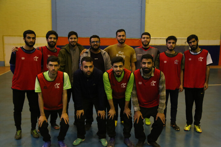 تصاویر/ فینال فتوسال جشنواره فرهنگی ورزشی مدارس علمیه خوزستان برگزار شد