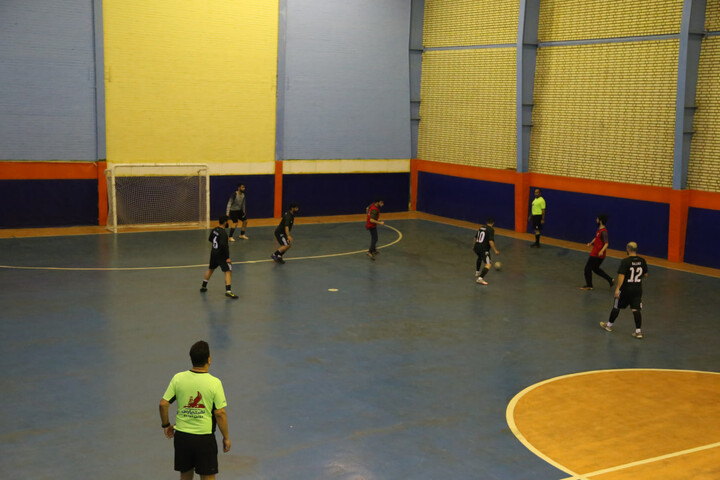 تصاویر/ فینال فتوسال جشنواره فرهنگی ورزشی مدارس علمیه خوزستان برگزار شد