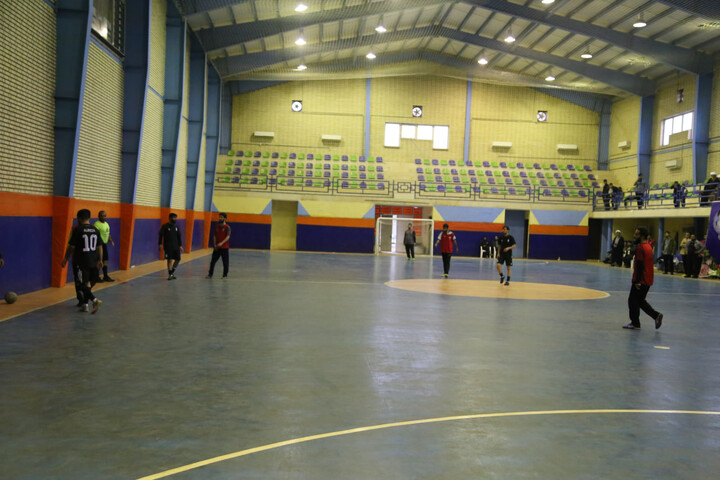 تصاویر/ فینال فتوسال جشنواره فرهنگی ورزشی مدارس علمیه خوزستان برگزار شد