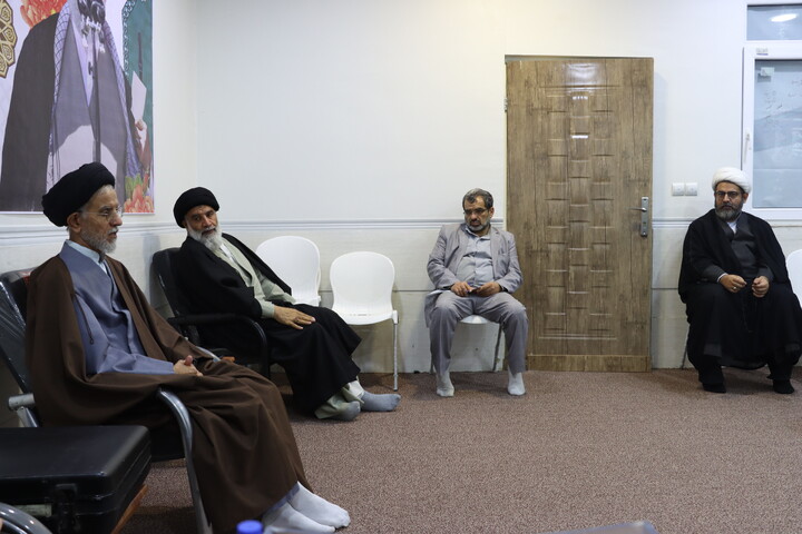 اعضای اجرایی ستاد اعتکاف خوزستان باحضور رئیس ستاد اعتکاف کشور