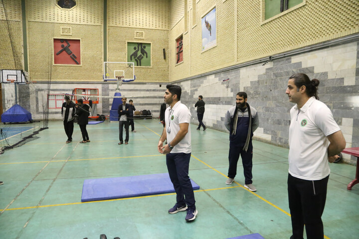 تصاویر/تصاویر/ مسابقات آمادگی جسمانی جشنواره فرهنگی ورزشی طلاب و روحانیون استان خوزستان برگزار شد