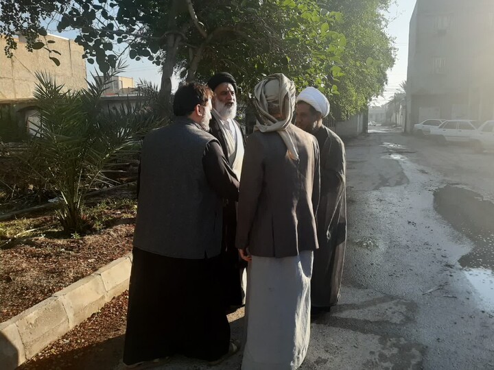 تصاویر/درس اخلاق طلاب در مدرسه علمیه امام موسی کاظم(ع) شادگان