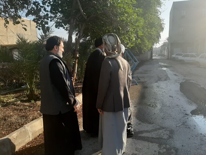 تصاویر/درس اخلاق طلاب در مدرسه علمیه امام موسی کاظم(ع) شادگان