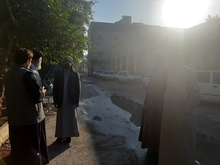 تصاویر/درس اخلاق طلاب در مدرسه علمیه امام موسی کاظم(ع) شادگان