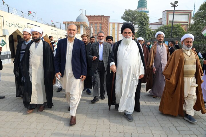 امیر جماعتِ اسلامی پاکستان کا دورۂ جامعہ عروۃ الوثقیٰ؛ علامہ سید جواد نقوی کی وحدتِ امت کی کوششوں کو خراجِ تحسین