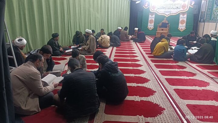 تصاویر/برگزاری شنبه های قرآنی در مدرسه علمیه نورآباد