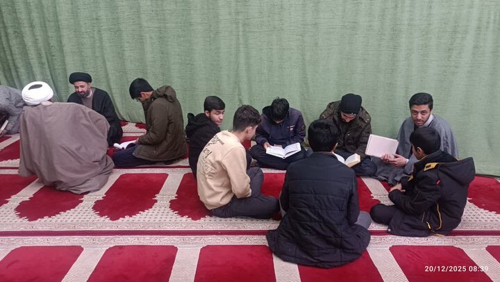تصاویر/برگزاری شنبه های قرآنی در مدرسه علمیه نورآباد