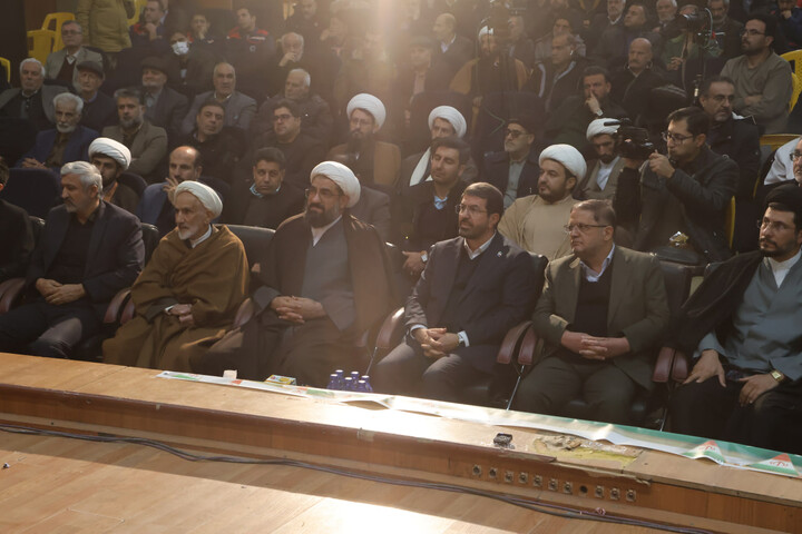 تصاویر / آیین بزرگداشت شهید آیت‌الله مفتح در تویسرکان