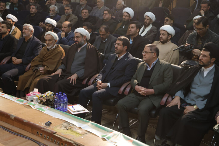 تصاویر / آیین بزرگداشت شهید آیت‌الله مفتح در تویسرکان