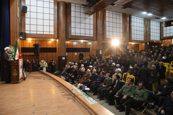 تصاویر / آیین بزرگداشت شهید آیت‌الله مفتح در تویسرکان