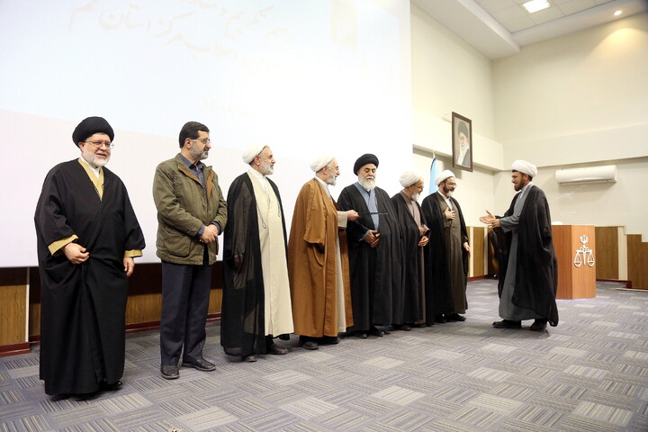 تصاویر/ مراسم تودیع و معارفه دادستان عمومی و انقلاب اسلامی استان قم