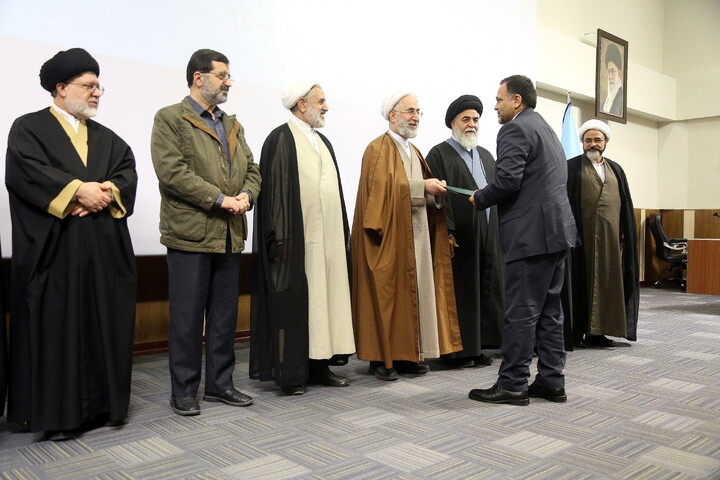 تصاویر/ مراسم تودیع و معارفه دادستان عمومی و انقلاب اسلامی استان قم