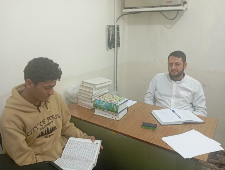 تصاویر/ پایش قرآنی طلاب مدرسه علمیه آیت‌الله مدنی کاشانی(ره)