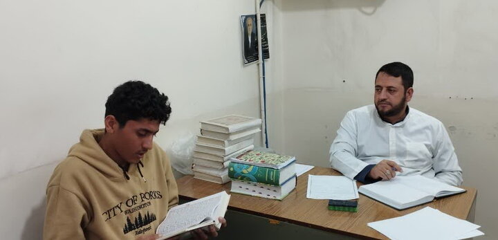 تصاویر/ پایش قرآنی طلاب مدرسه علمیه آیت‌الله مدنی کاشانی(ره)