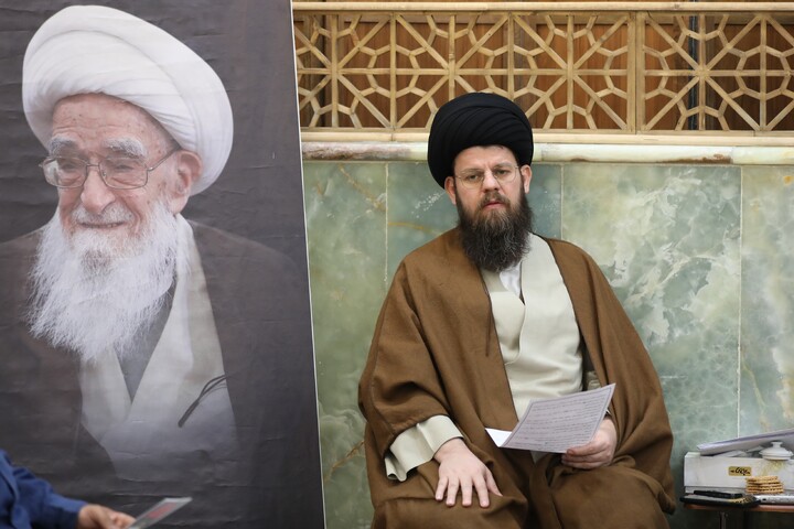 تصاویر/ نشست خبری چهارمین سالگرد ارتحال آیت الله العظمی صافی گلپایگانی