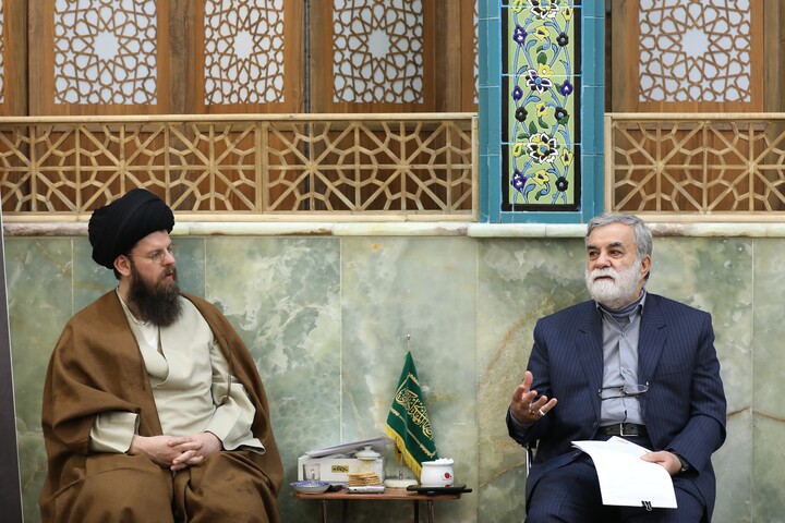 تصاویر/ نشست خبری چهارمین سالگرد ارتحال آیت الله العظمی صافی گلپایگانی