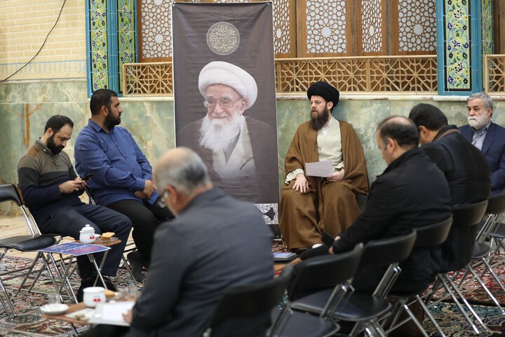 تصاویر/ نشست خبری چهارمین سالگرد ارتحال آیت الله العظمی صافی گلپایگانی