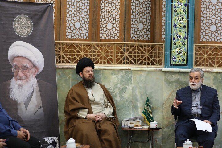 تصاویر/ نشست خبری چهارمین سالگرد ارتحال آیت الله العظمی صافی گلپایگانی