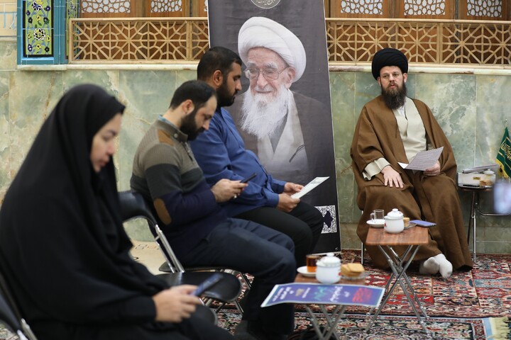 تصاویر/ نشست خبری چهارمین سالگرد ارتحال آیت الله العظمی صافی گلپایگانی