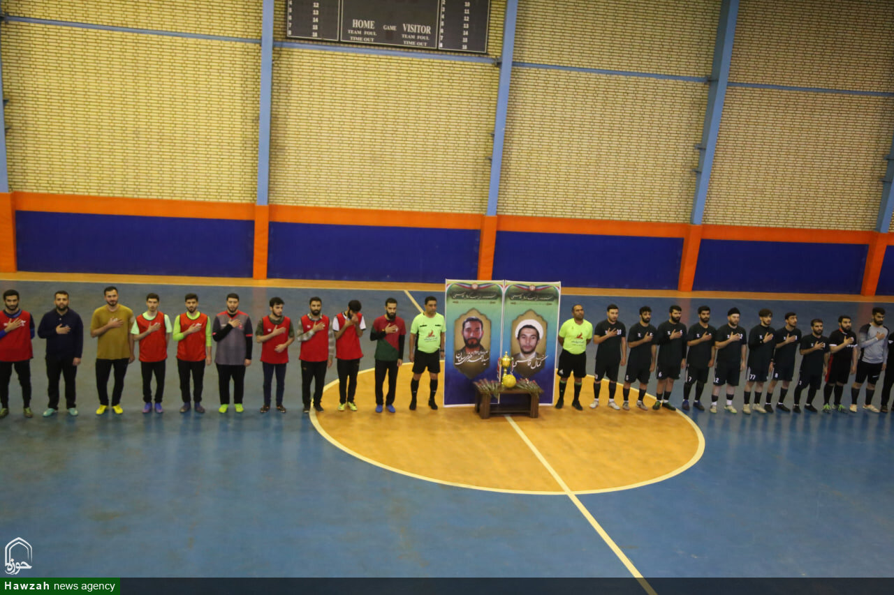 تصاویر/ فینال فوتسال جشنواره فرهنگی ورزشی مدارس علمیه خوزستان