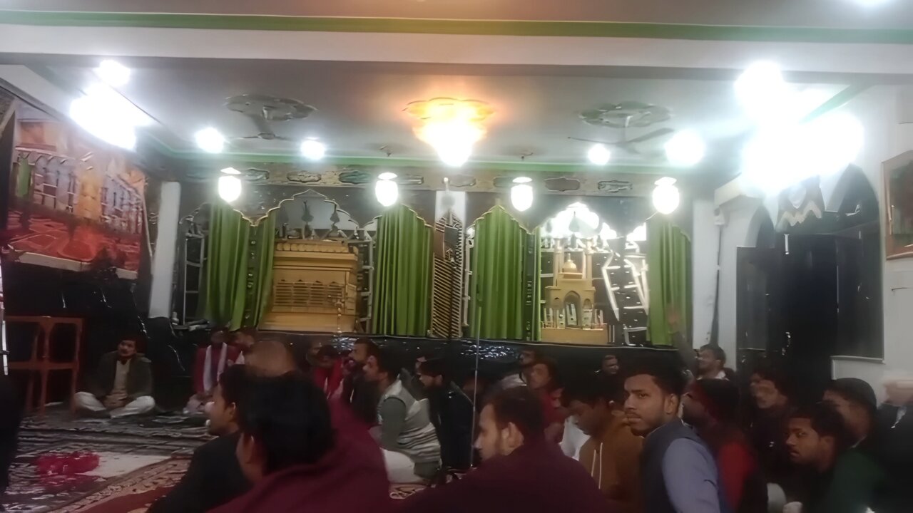 امام بارگاہ افسر جہاں لکھنؤ میں عظیم الشان جشنِ مدحتِ حضرت فاطمہ زہراؑ کا انعقاد