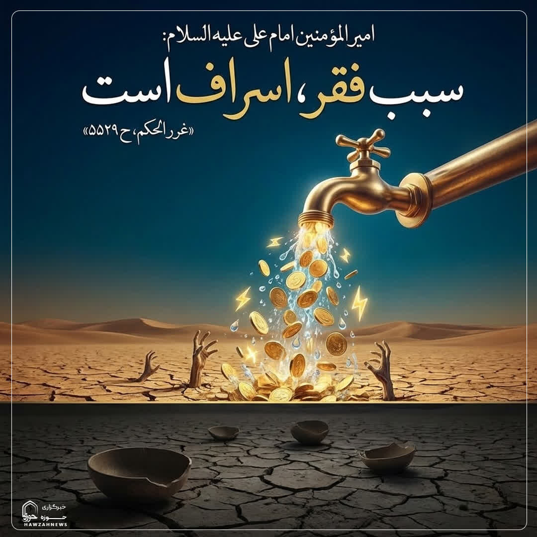 عکس نوشت|  اسراف؛ ریشه پنهان فقر