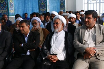 تصاویر/ آیین تکریم و معارفه امام جمعه بخش قلعه قاضی