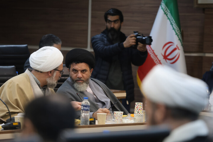 تصاویر / برگزاری نشست وحدت حوزه و دانشگاه در دانشگاه بوعلی