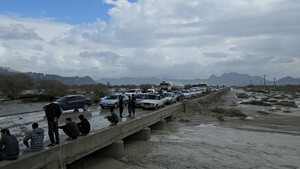 تصاویر/ سیل و امدادرسانی در جاسک