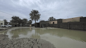 تصاویر/ سیل و امدادرسانی در جاسک