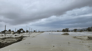 تصاویر/ سیل و امدادرسانی در جاسک