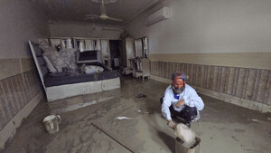 تصاویر/ سیل و امدادرسانی در جاسک