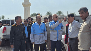 تصاویر/ سیل و امدادرسانی در جاسک