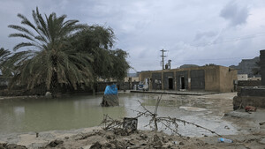 تصاویر/ سیل و امدادرسانی در جاسک