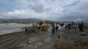 تصاویر/ سیل و امدادرسانی در جاسک