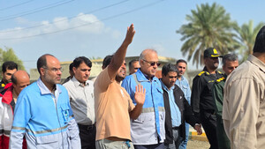 تصاویر/ سیل و امدادرسانی در جاسک