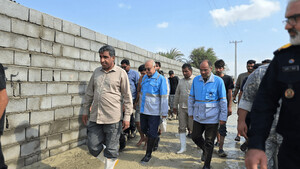 تصاویر/ سیل و امدادرسانی در جاسک