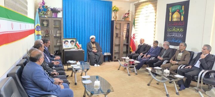 دیدار رئیس هیأت نظارت بر انتخابات با امام جمعه چرداول