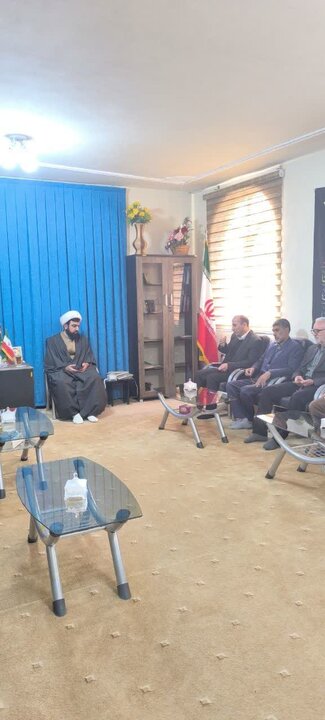 دیدار رئیس هیأت نظارت بر انتخابات با امام جمعه چرداول
